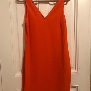 Ralph Lauren Orange Shift Dress size 4